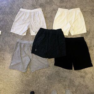 5x Lululemon Shorts BUNDLE NWOT